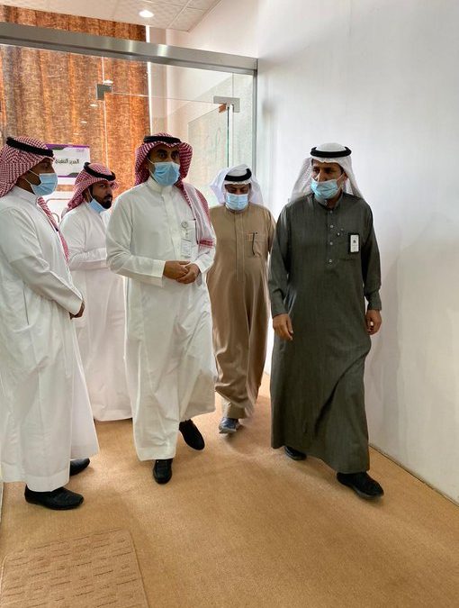زيارة سعادة مدير فرع وزارة الموارد البشرية بالجوف لجمعية الحياة